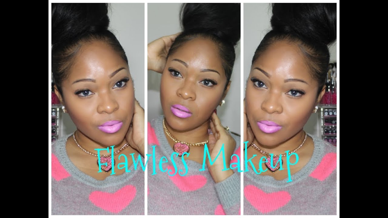 Everyday Flawless & Natural Makeup Tutorial W/ Kiss Aqua BB Cream 💋