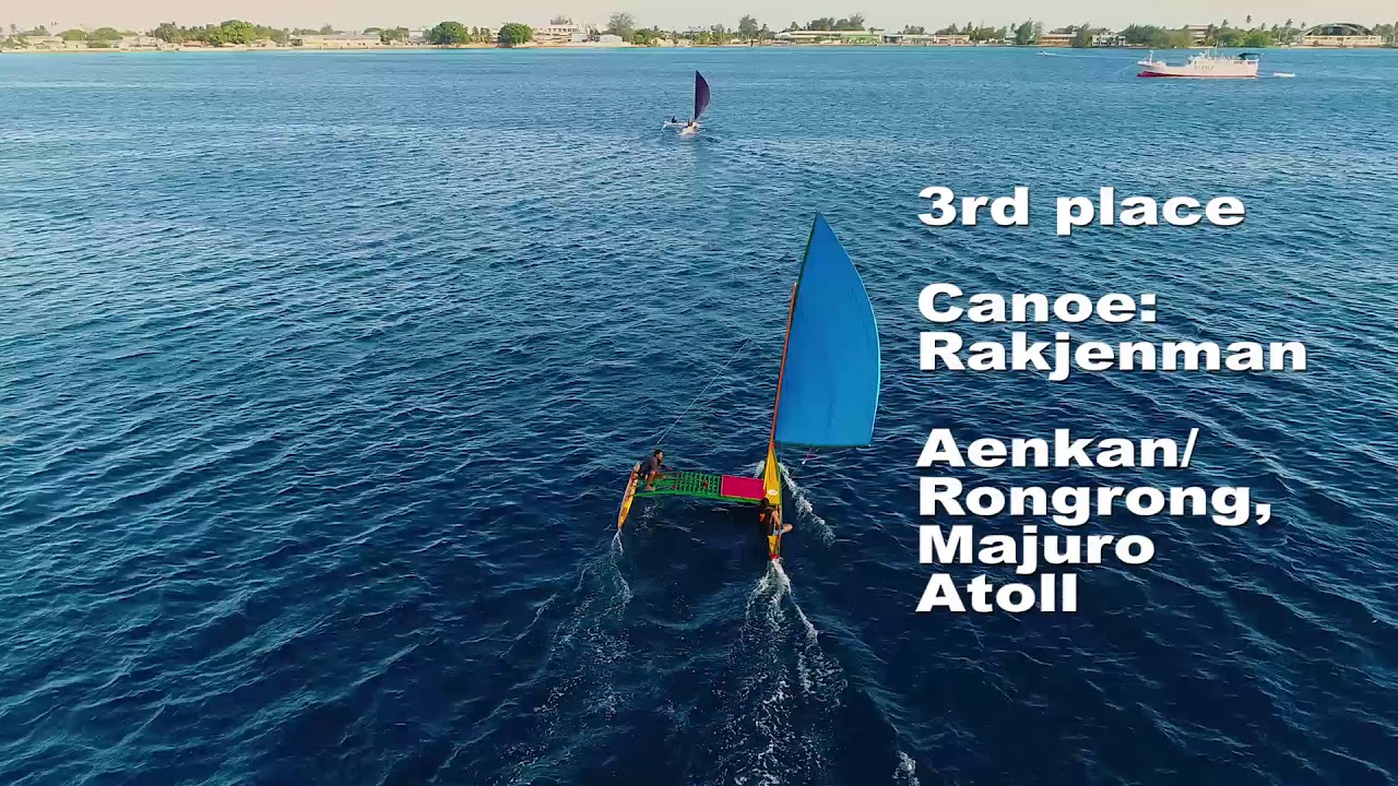 Majuro Day canoe race 2019