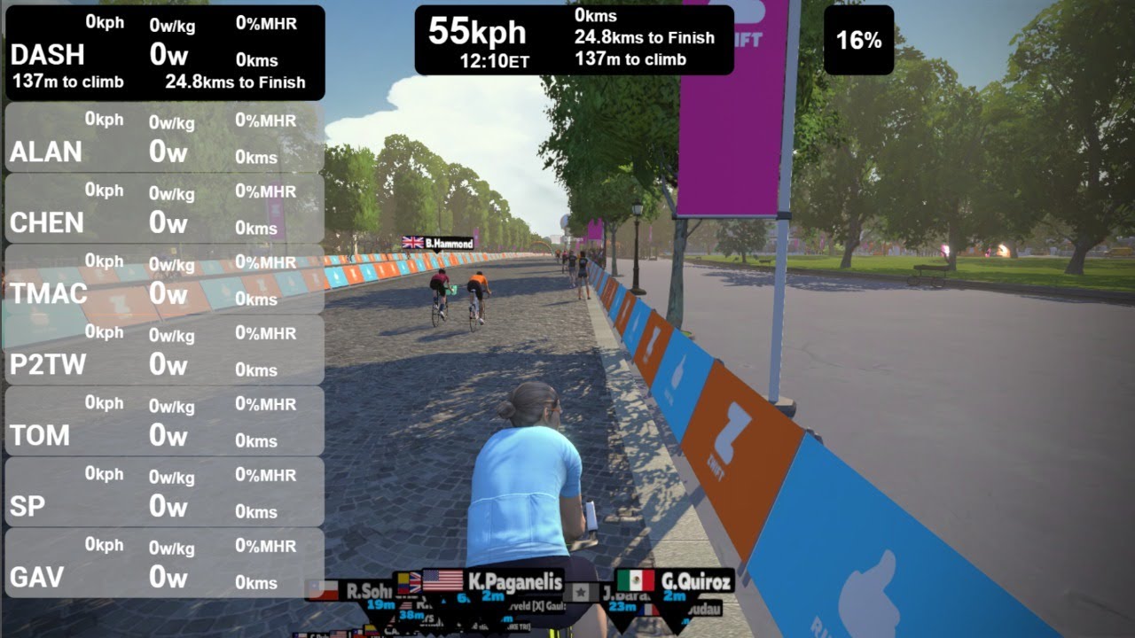 Zwift -Off the MAAP  Stage 3 - R33 wearing their MAAP kit!!