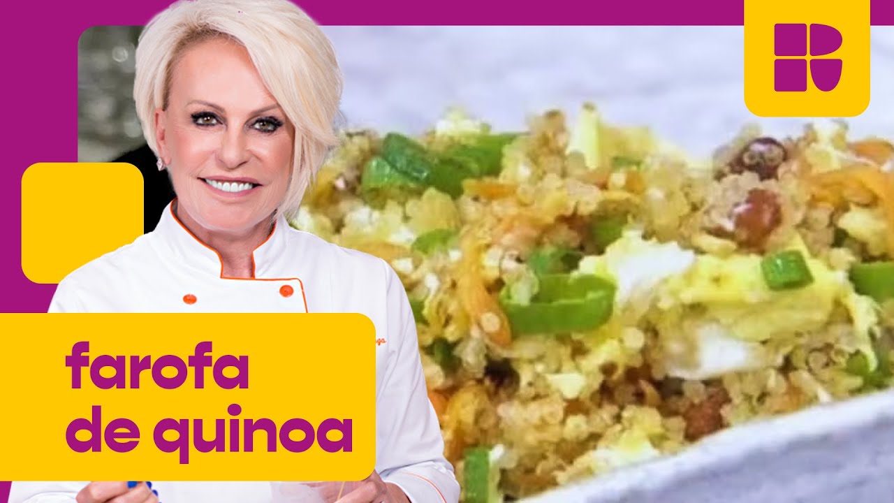 FAROFA DE QUINOA super FÁCIL e GOSTOSA! | Ana Maria Braga | Mais Você