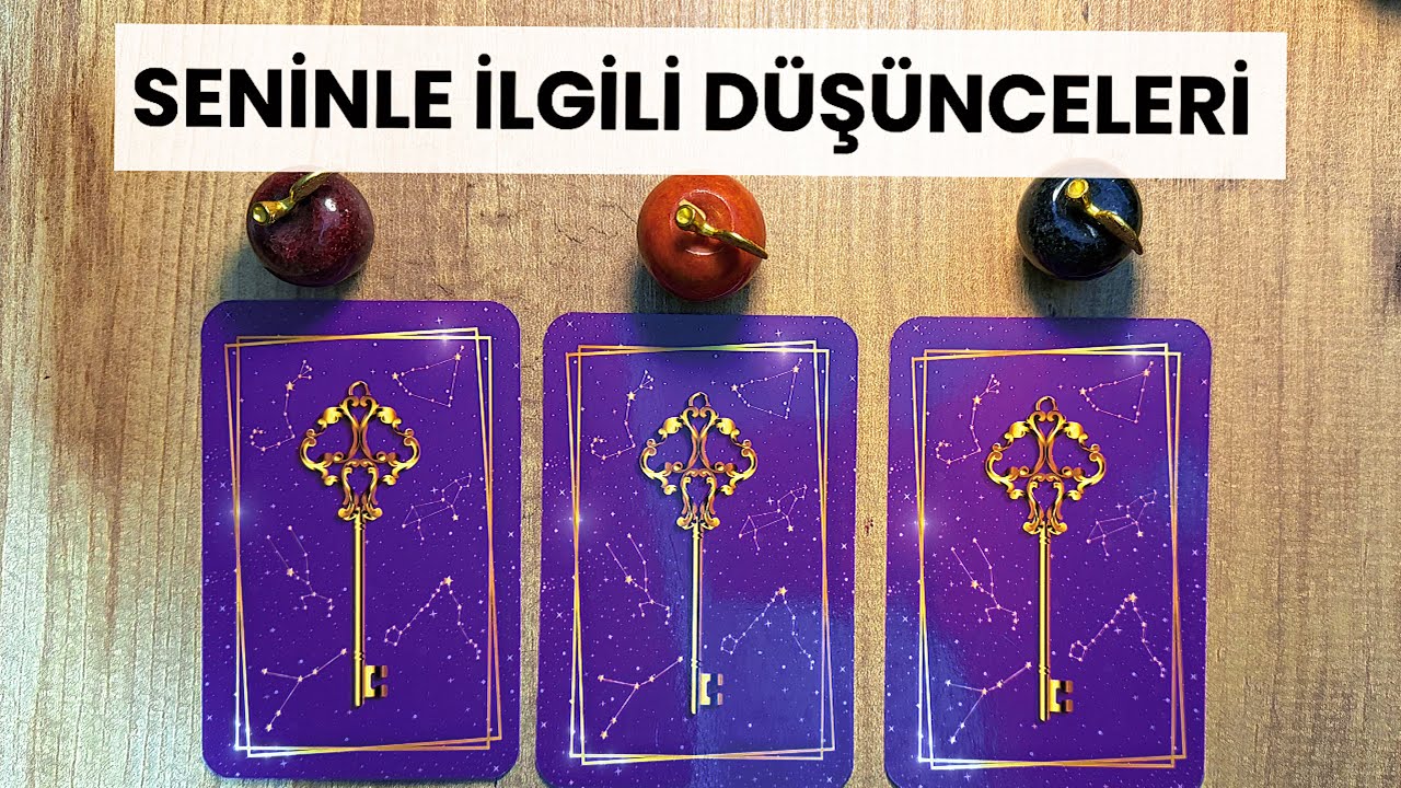 DESTE SEÇ💞AKLINDAKİ KİŞİ SENİNLE İLGİLİ NE DÜŞÜNÜYOR? AMACI NE? Neyi bilmen gerekiyor #tarot 