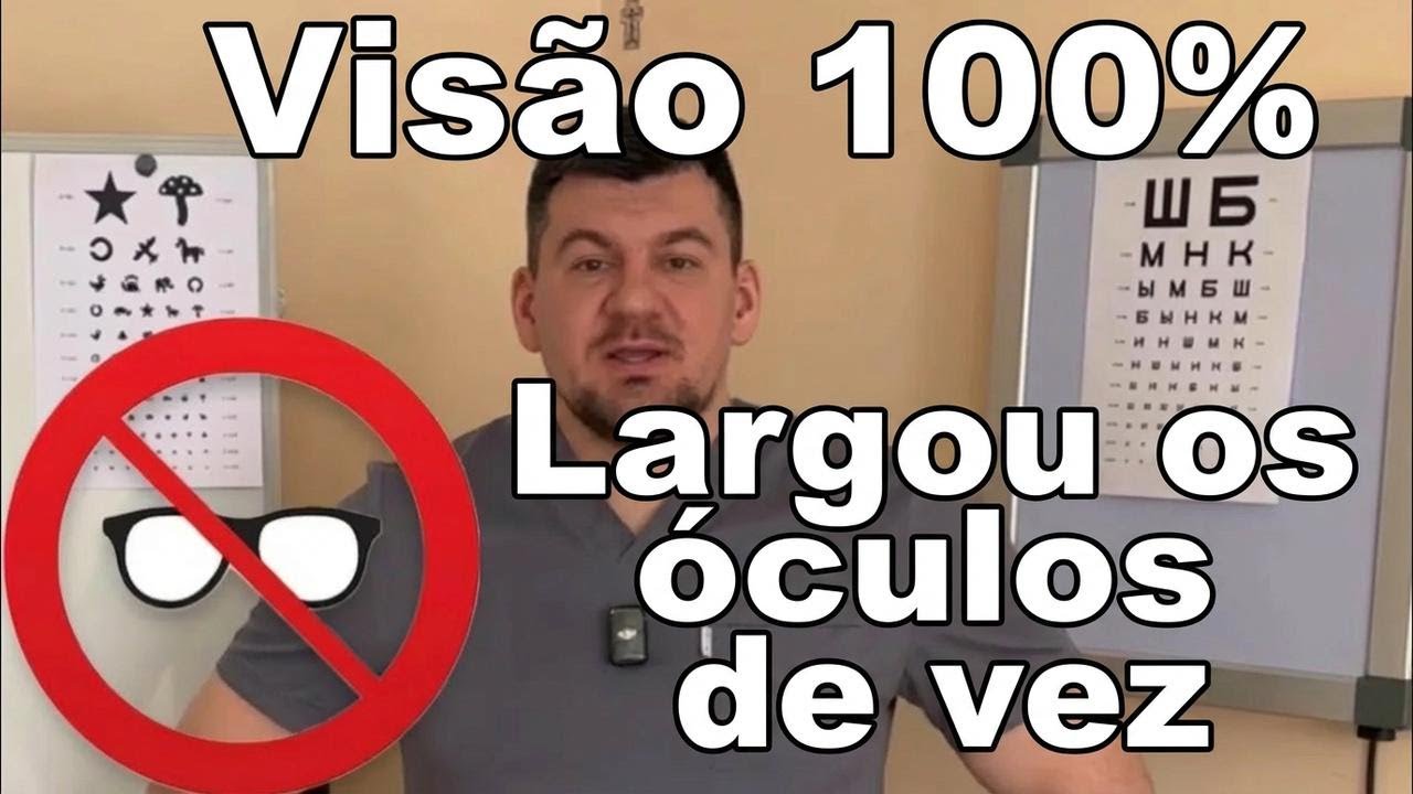 Como recuperei minha visão, abandonei os óculos e enxerguei melhor que 20/20! Faça isso também