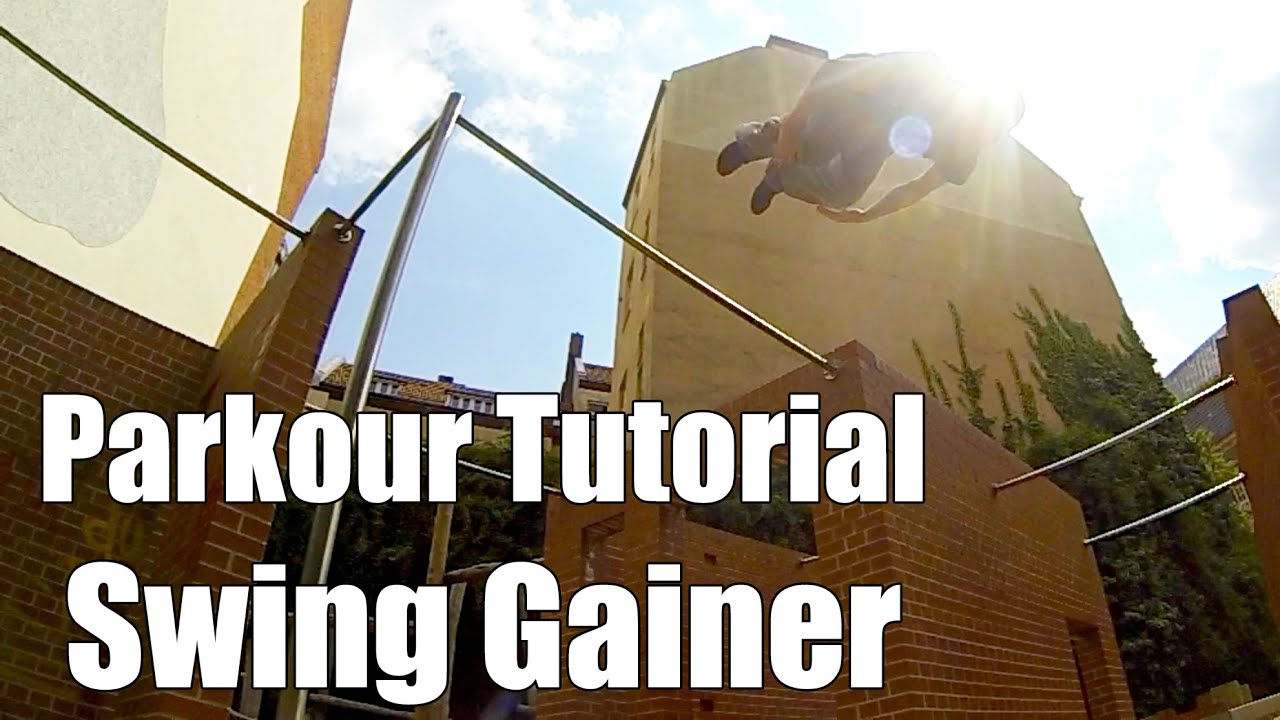Parkour Tutorial - Anfänger / Basics - Bar Gainer / Swing Gainer / Flyaway ( german / deutsch )