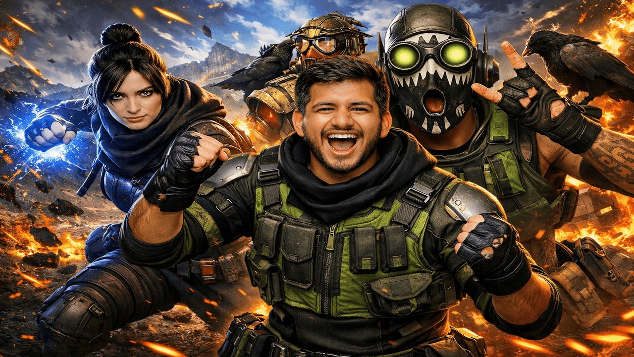 Crazy Apex legends Game ft. My Thai Friends