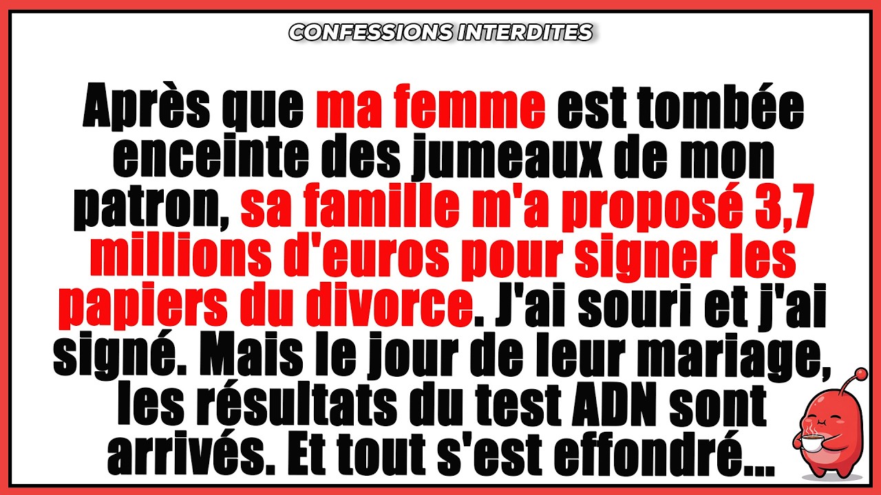 Après que ma femme soit tombée enceinte des jumelles de mon patron, sa famille m'a offert 3,6 ...