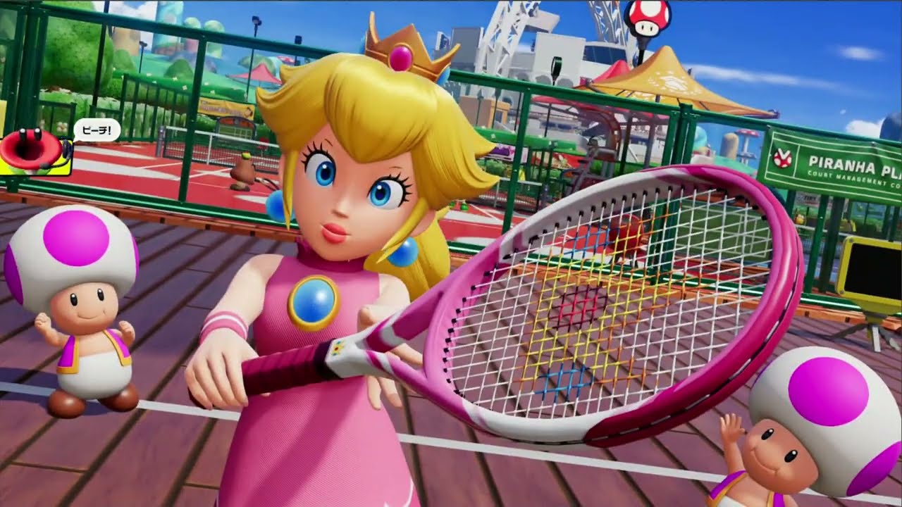 マリオテニス フィーバーゲームプレイ！