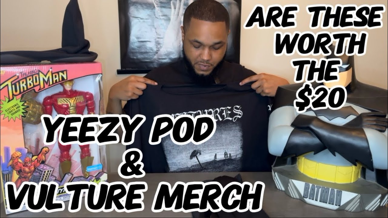 Yeezy Pod & Vultures Merch | Review And Thoughts | On Foot