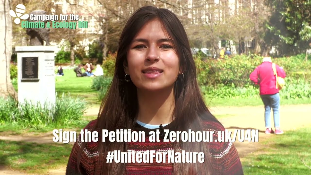 United For Nature Campaign with Mya-Rose Craig – Birdgirl