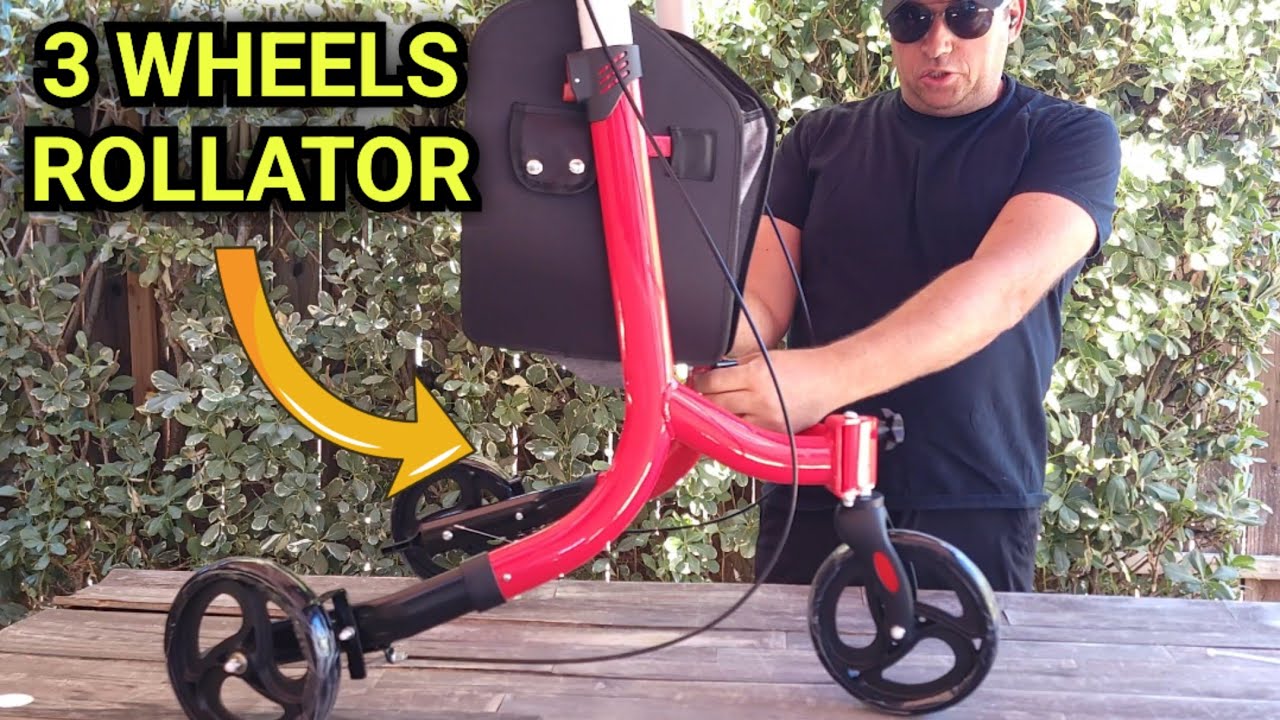 VEVOR 3 Wheels Rollator Walker for Seniors Assembly Video