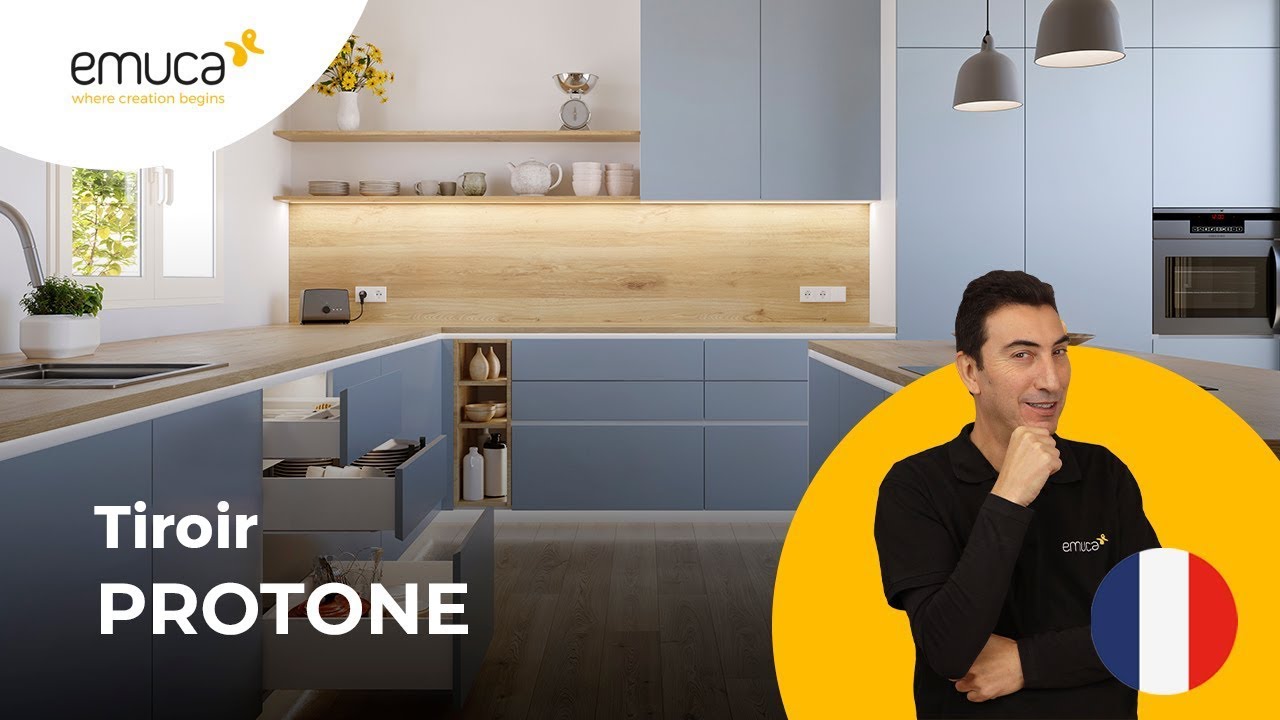 Découvrez le tiroir d'extérieur PROTONE : doux, pratique et moderne