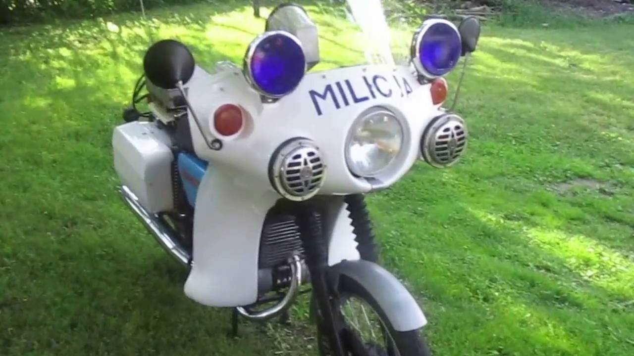 MZ ETZ 250 milicja policja