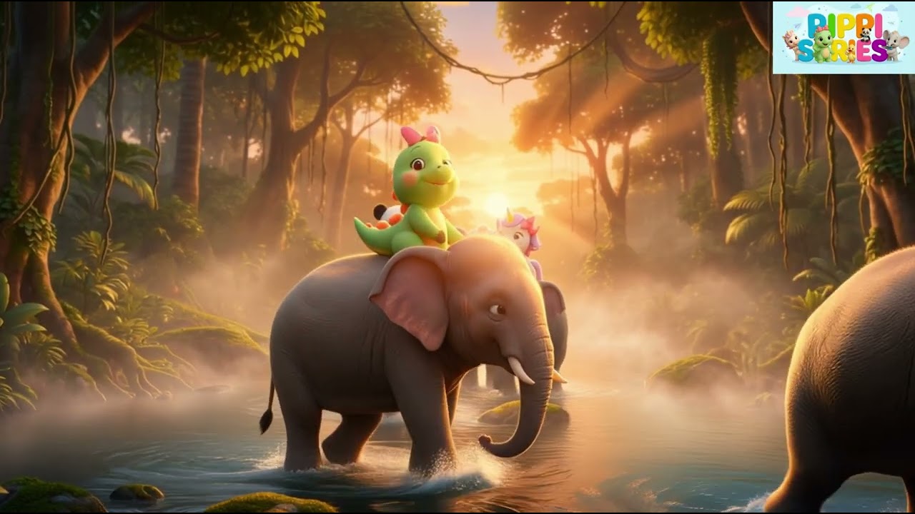 Pippi Explores Land Animals & Their Habitats | Season 1 Episode 5