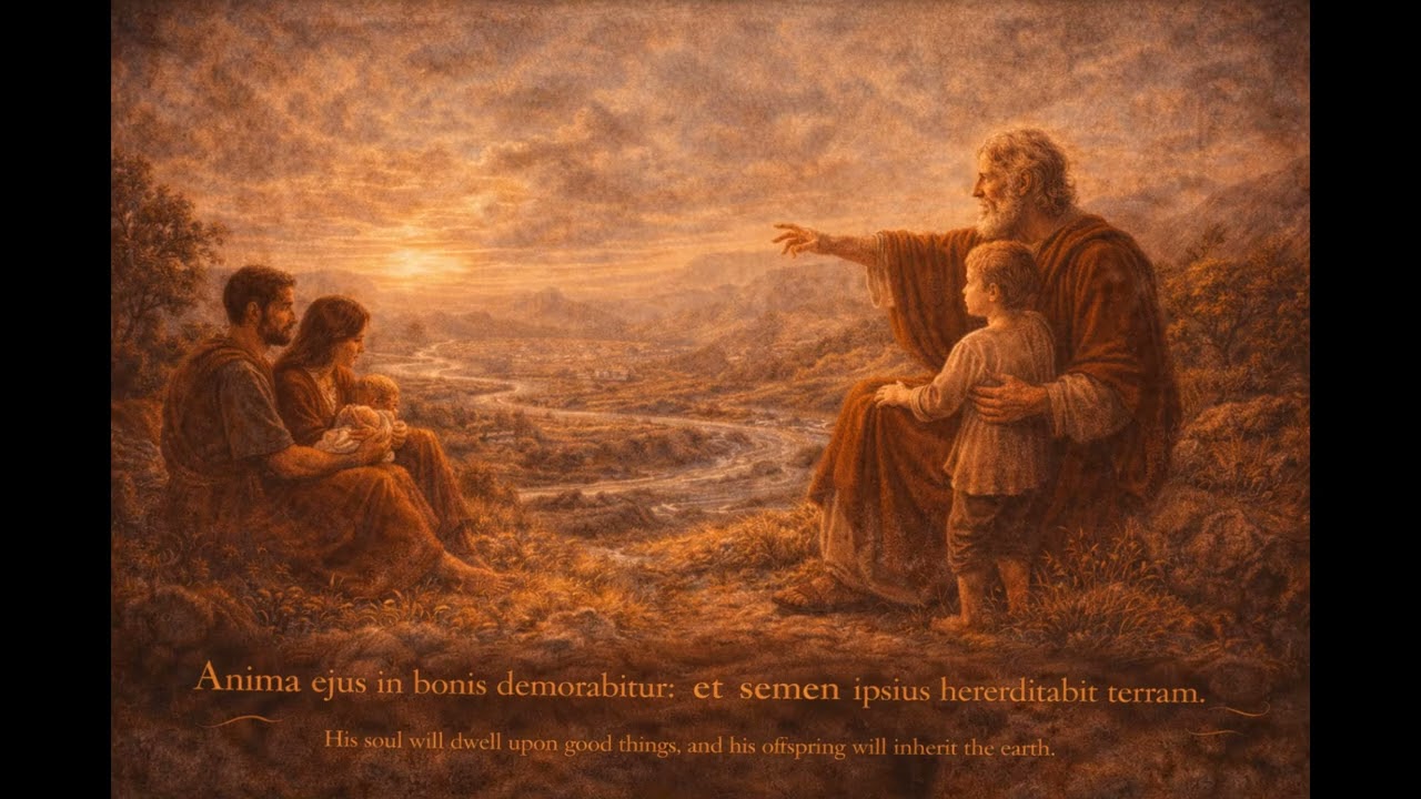 A Bible Song A Day | Vulgate Latin Bible | Psalm024 | Ethereal Version