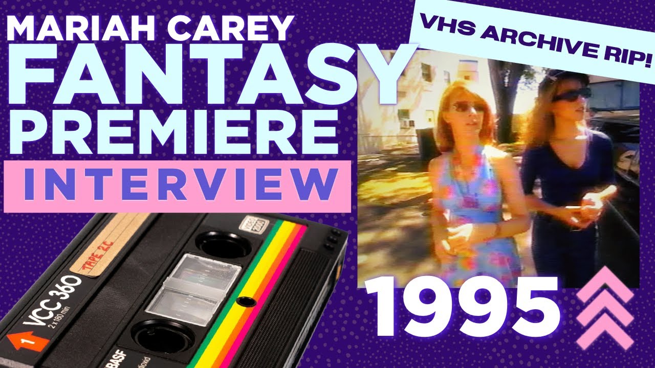 Mariah Carey Fantasy Premiere Interview with Tabitha Soren on MTV in 1995