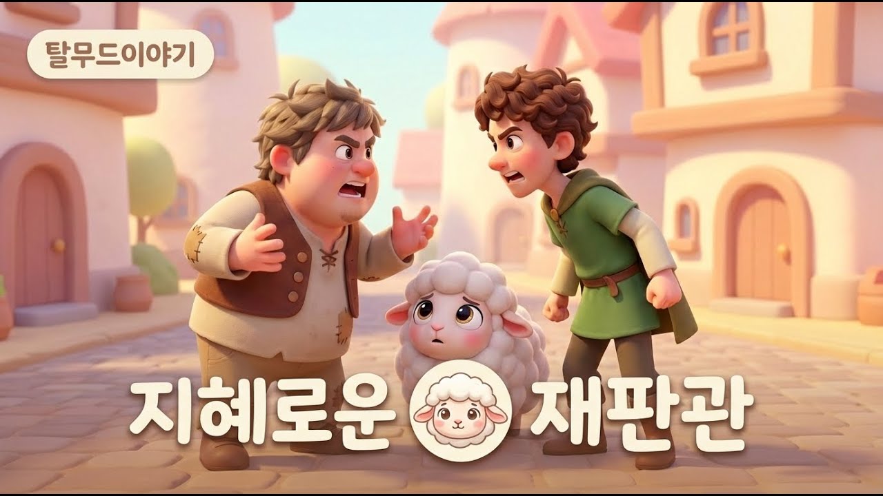 성우가 읽어주는 동화이야기  | 탈무드 | 지혜로운 재판관 - 이 양은 내 양인데?!
