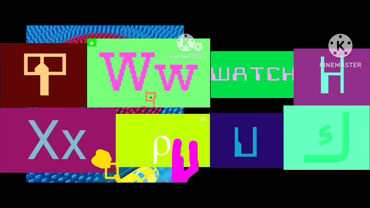 Artistic Alphabet 8 Comparison Languages