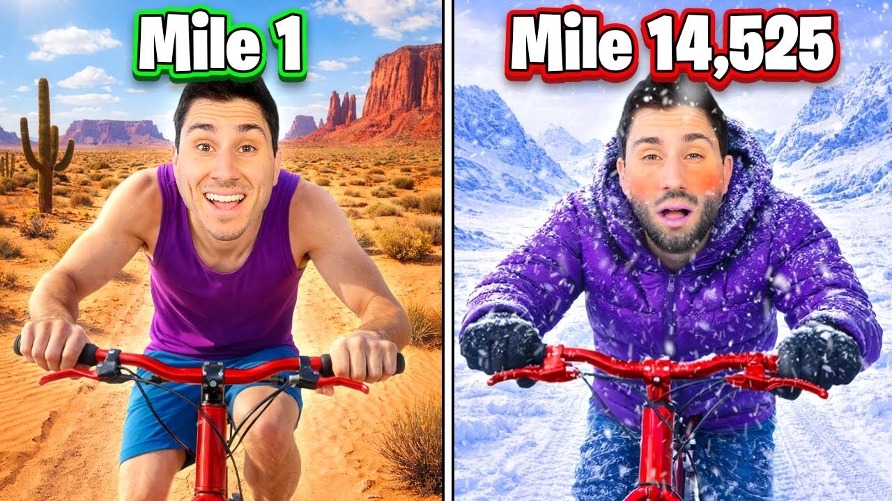 Can I Ride My Bike Around Planet Earth?