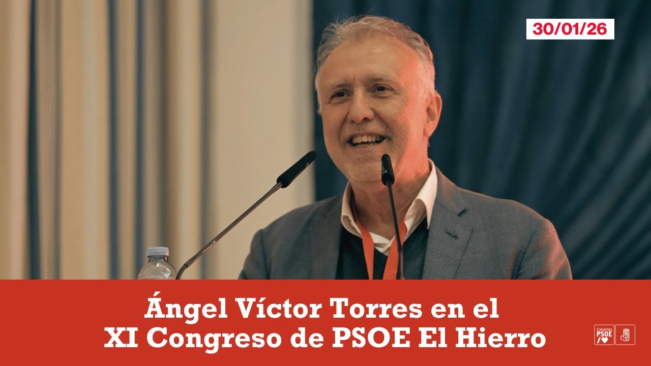 Torres en el XI Congreso de PSOE El Hierro