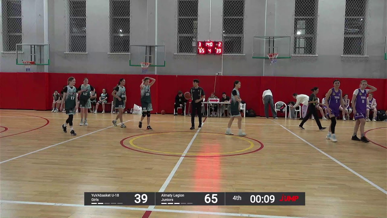 YuVAbasket - AL Juniors | Girls U18 | JUMP 5x5 | Shoqan A