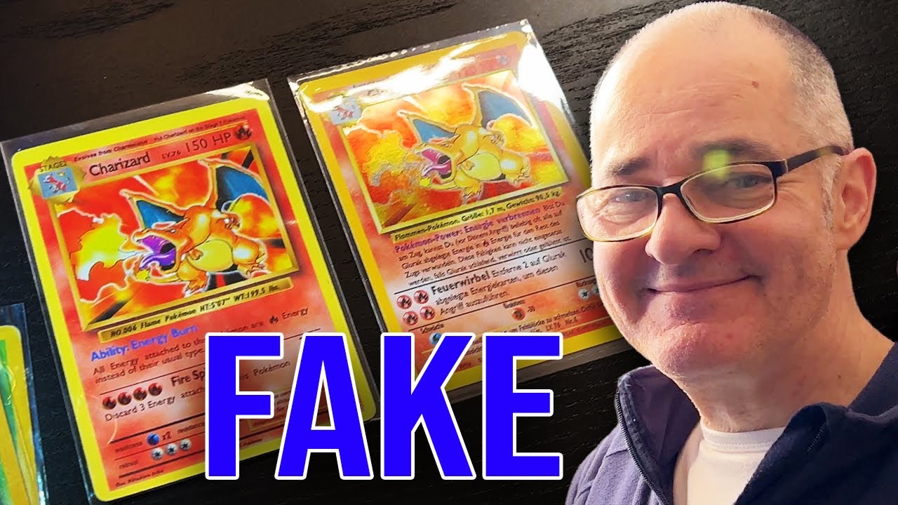 Erkennt mein Dad FAKE Pokemon Karten?