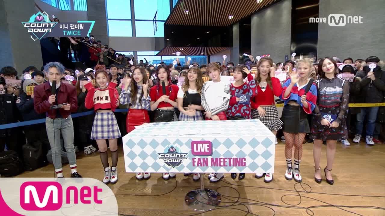 [Mini Fanmeeting with TWICE] KPOP TV Show | M COUNTDOWN 170223 EP.512