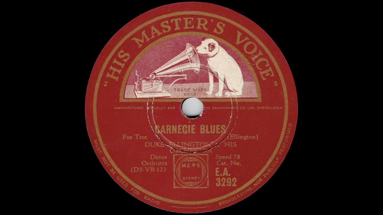 1945 Duke Ellington - Carnegie Blues