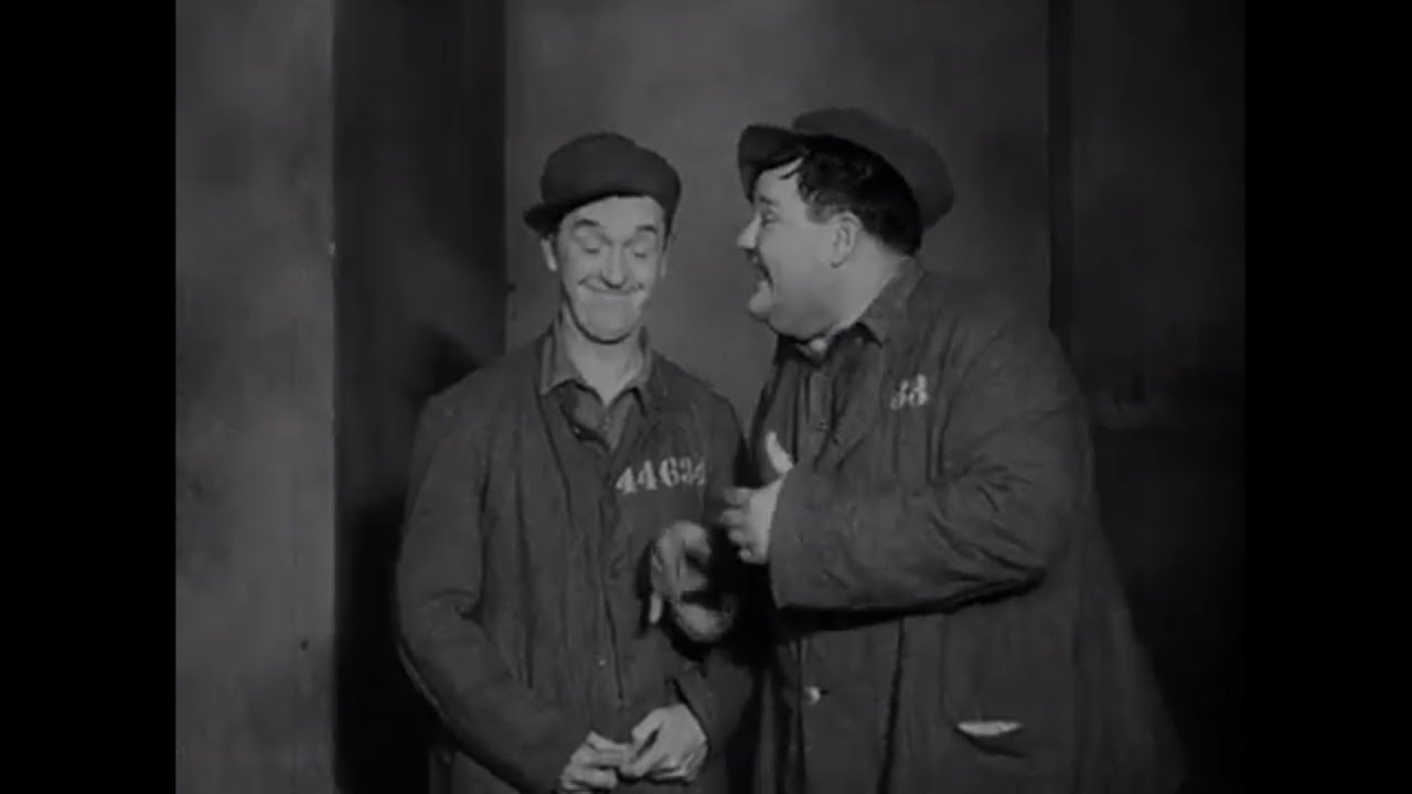 Laurel & Hardy - Meuterei hinter Gittern 720 p HD Restauriert seltene Tonfassung  / Jakopo