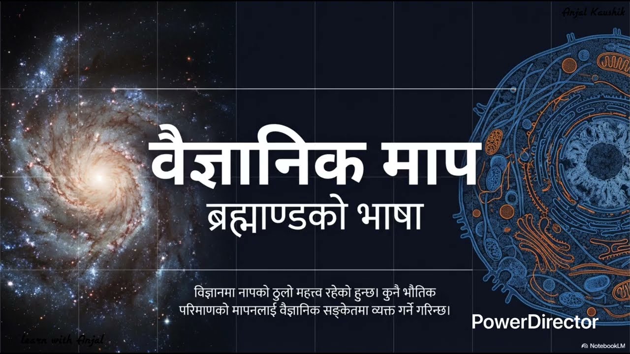 वैज्ञानिक नाप र एकाइ