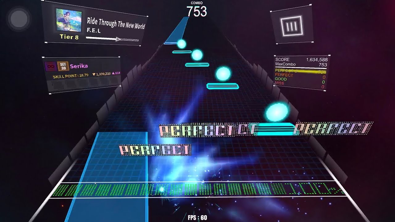 Ride Through The New World / Tier 8 / DanceRail3 譜面確認
