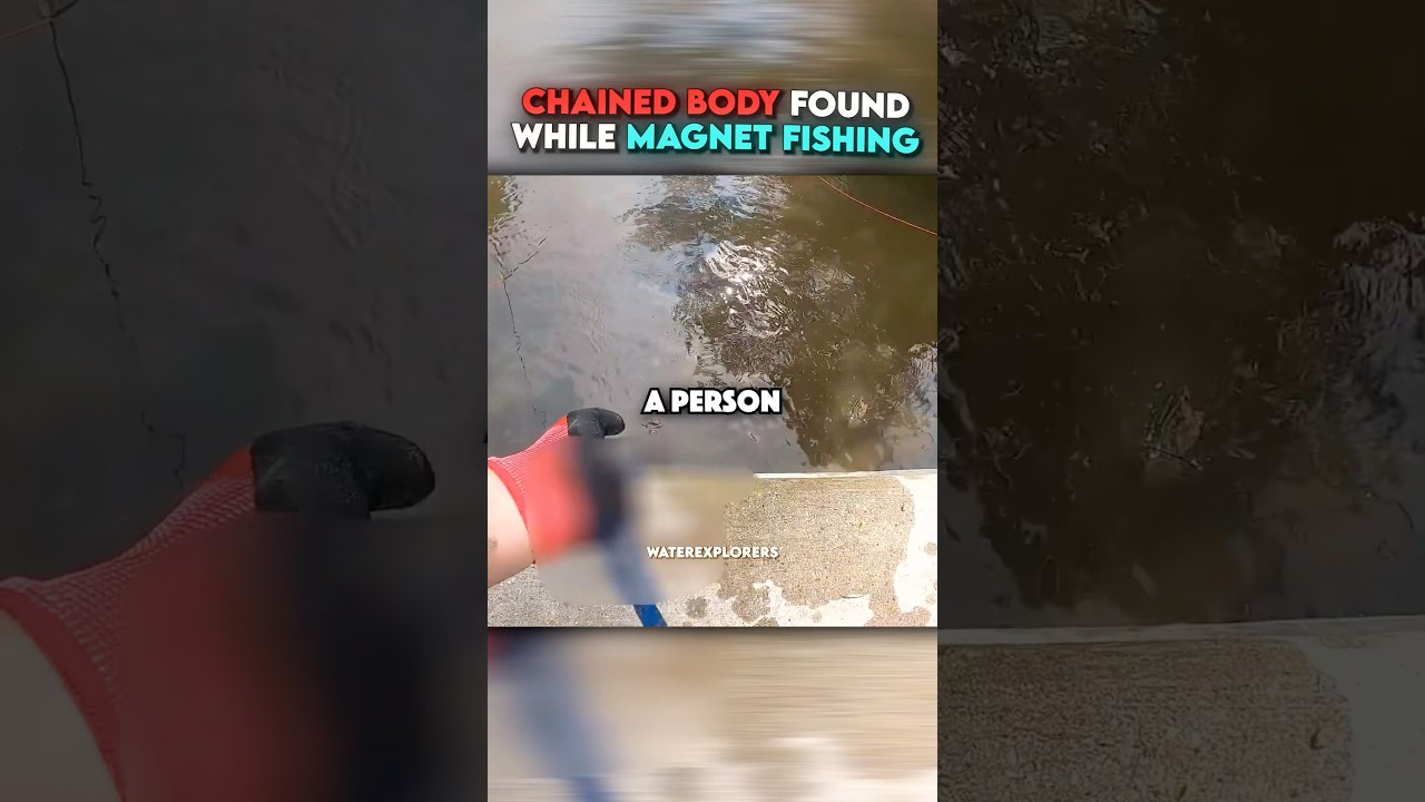 Chained Body Found While Magnet Fishing 🤯