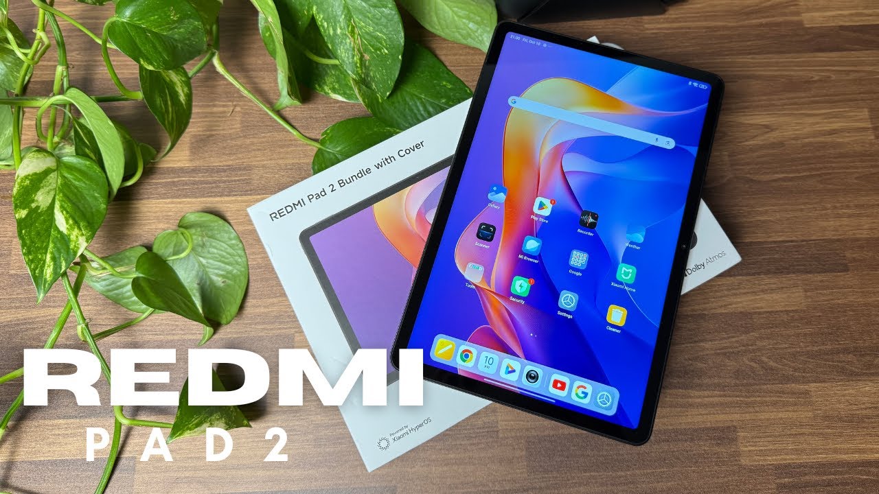 Redmi Pad 2 ASMR Unboxing | Hands-On, Design, Cover