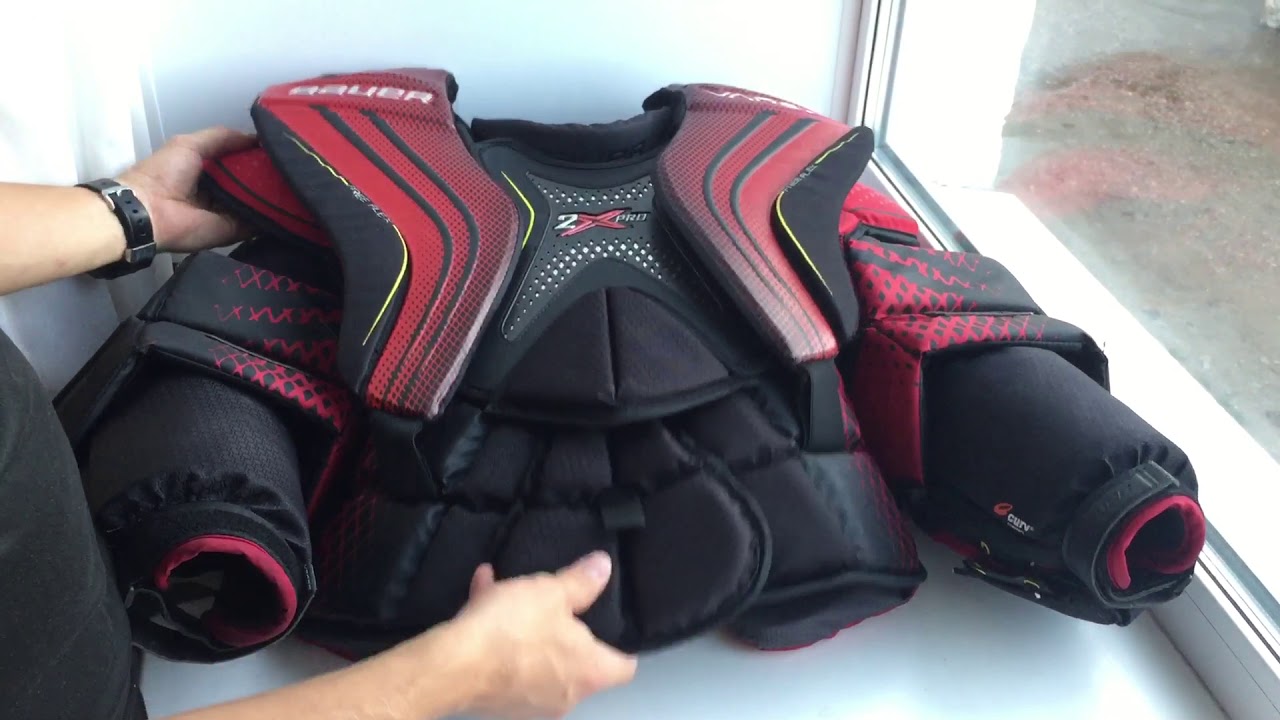 Обзор на вратарский нагрудник BAUER VAPOR 2X PRO