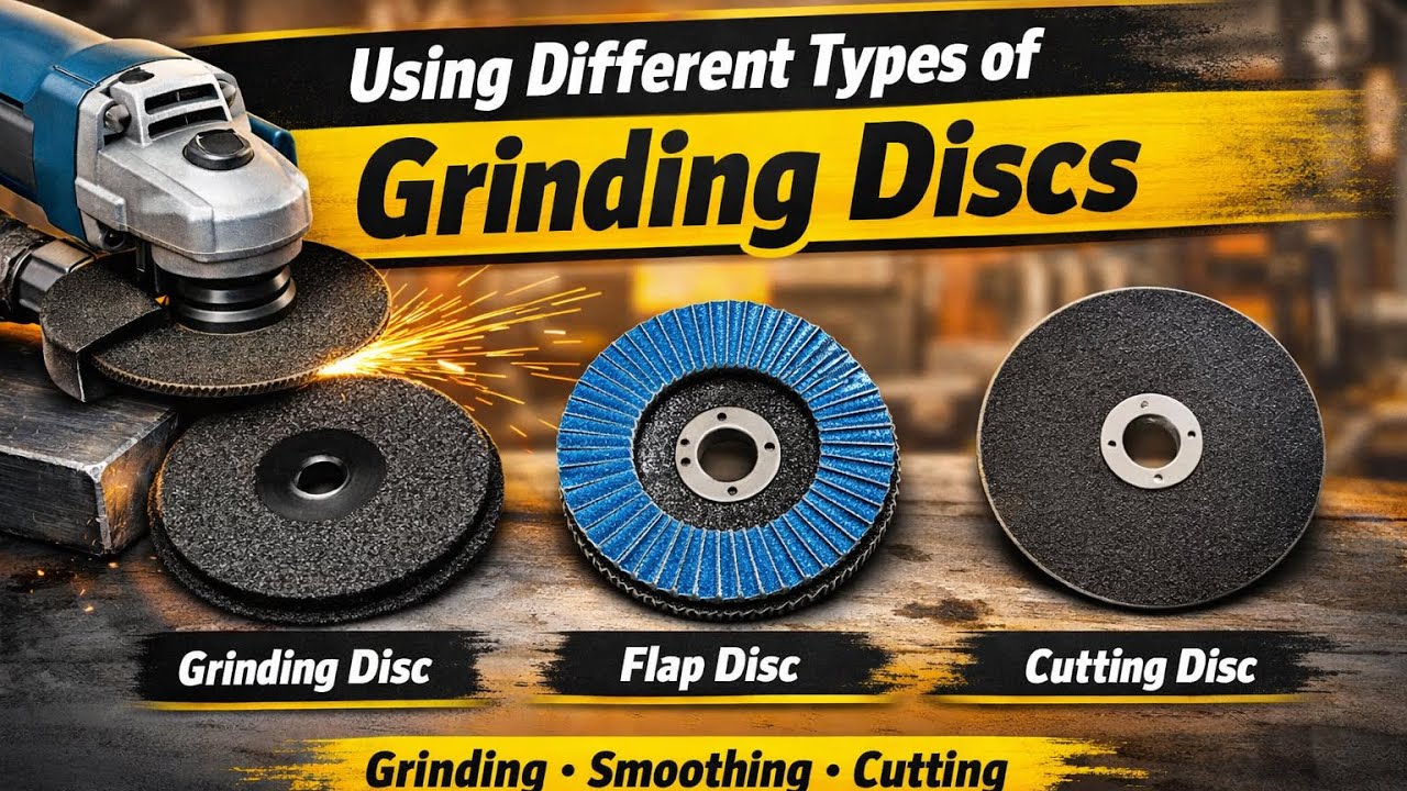 Grinding and cutting disc explained 