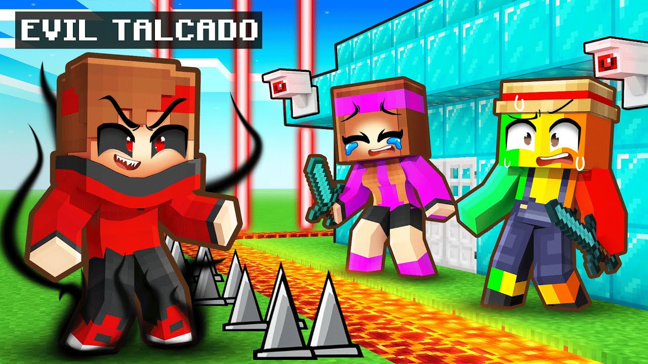 Evil Talcado VS Maison Ultra sécurisée sur Minecraft !