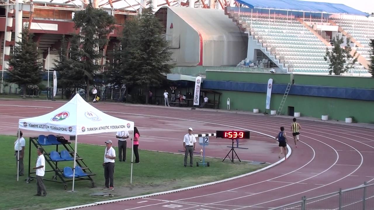 ANKARA BELEDİYELER ŞAMPİYONASI 1500MT ERKEKLER