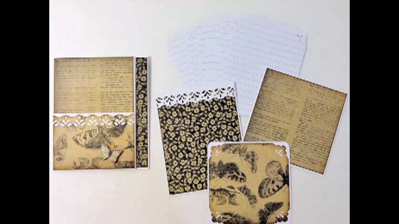 3-Pocket Insert w/Index Cards for Journaling