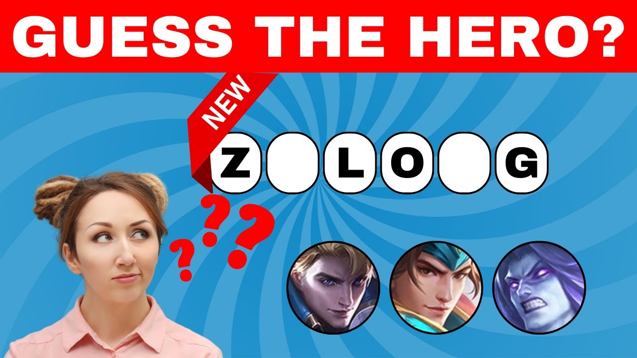 Guess Mobile Legends Hero by its Scrambled Name | Mobile Legends Quiz