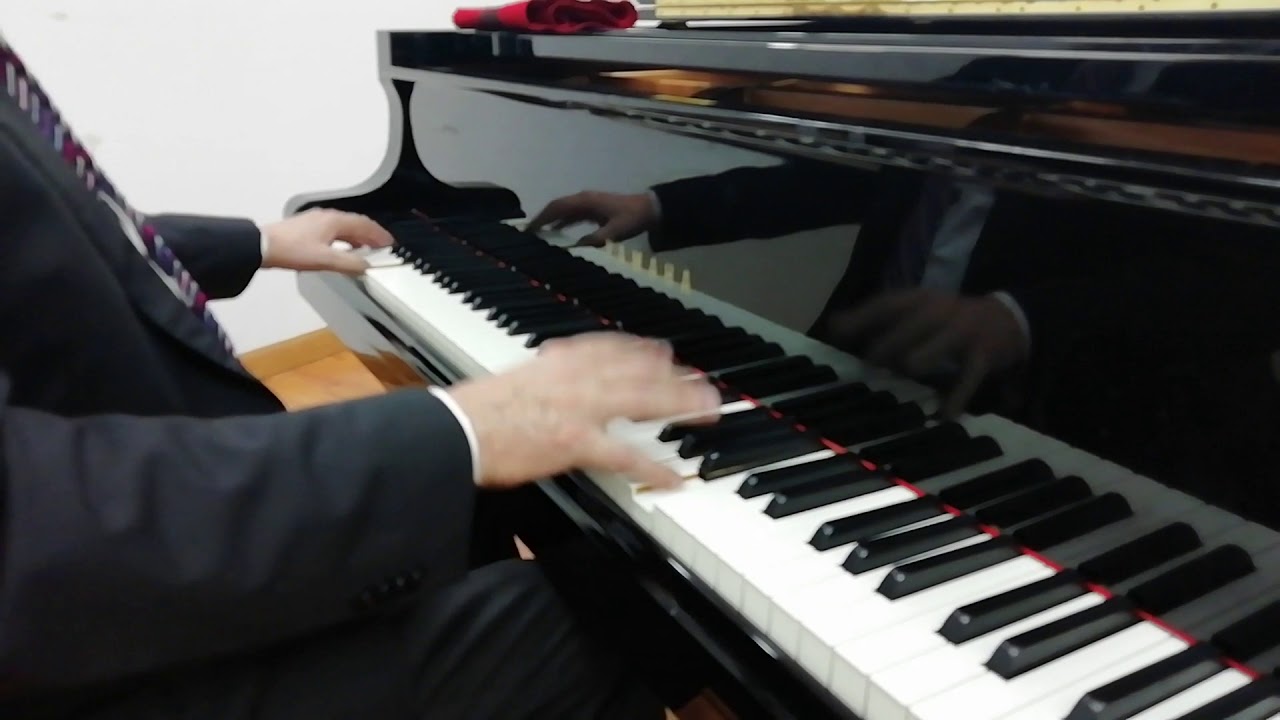 Danza Mora de Francisco T&aacute;rrega (piano)
