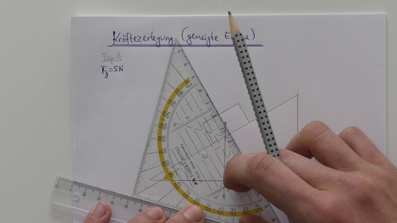 WALT Physik 9 Kräftezerlegung an der geneigten Ebene