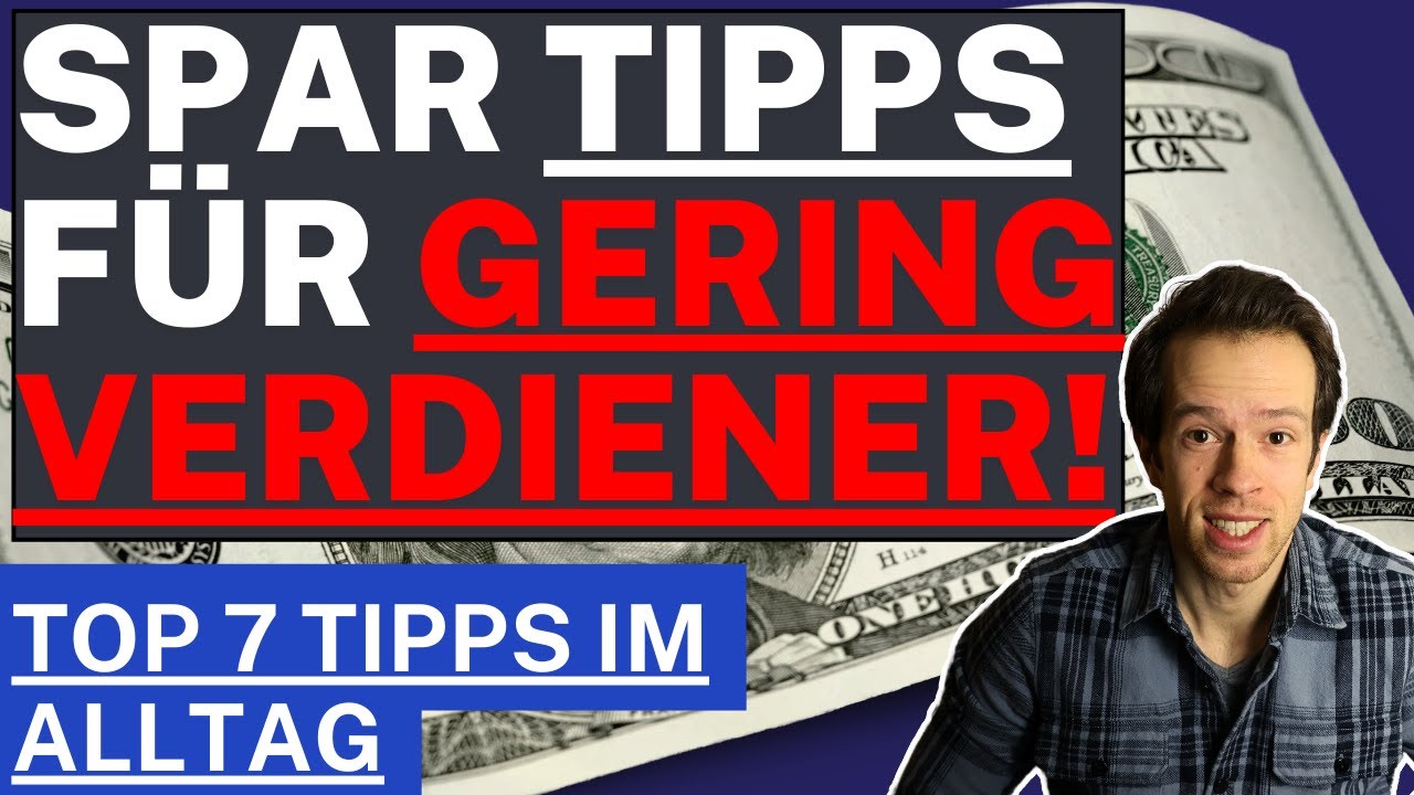 GELD SPAREN als Geringverdiener: 7 Top Spartipps, um mehr Geld im Alltag zu sparen! FrugalismusToGo!
