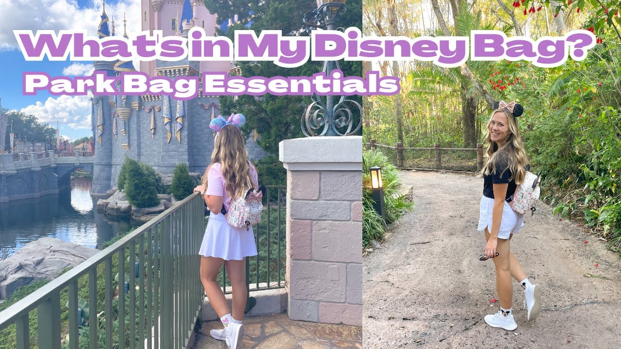 Что в моей сумке DISNEY WORLD? ВСЕ НЕОБХОДИМОЕ В ПАРКЕ!