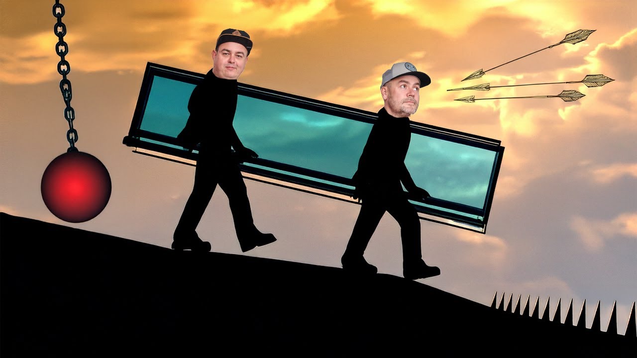 Daz & Will Play Carry The Glass! Rage Bait Game!