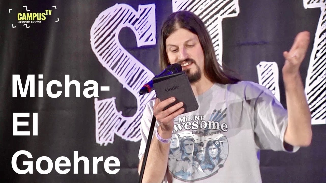 9. Bielefelder Hörsaalslam - Micha-El Goehre im Halbfinale - Campus TV Uni Bielefeld