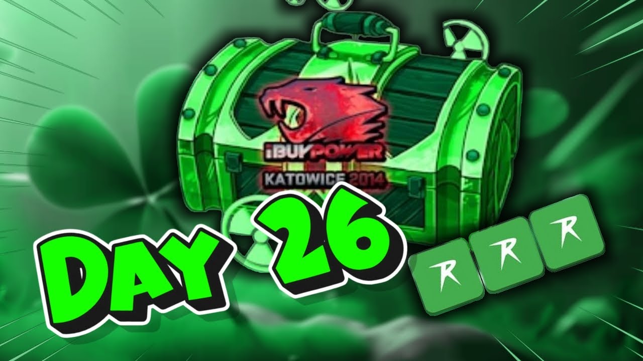 Day 26 of Opening CSGORoll Free cases – FINALLY HIT the GREEN !?