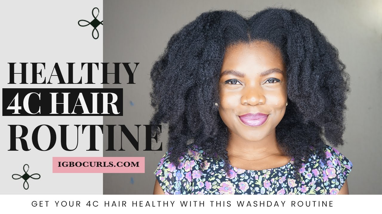 My NEW Healthy 4c Hair Routine/ Natural Hair 4c Growth Challenge 3 months Update
