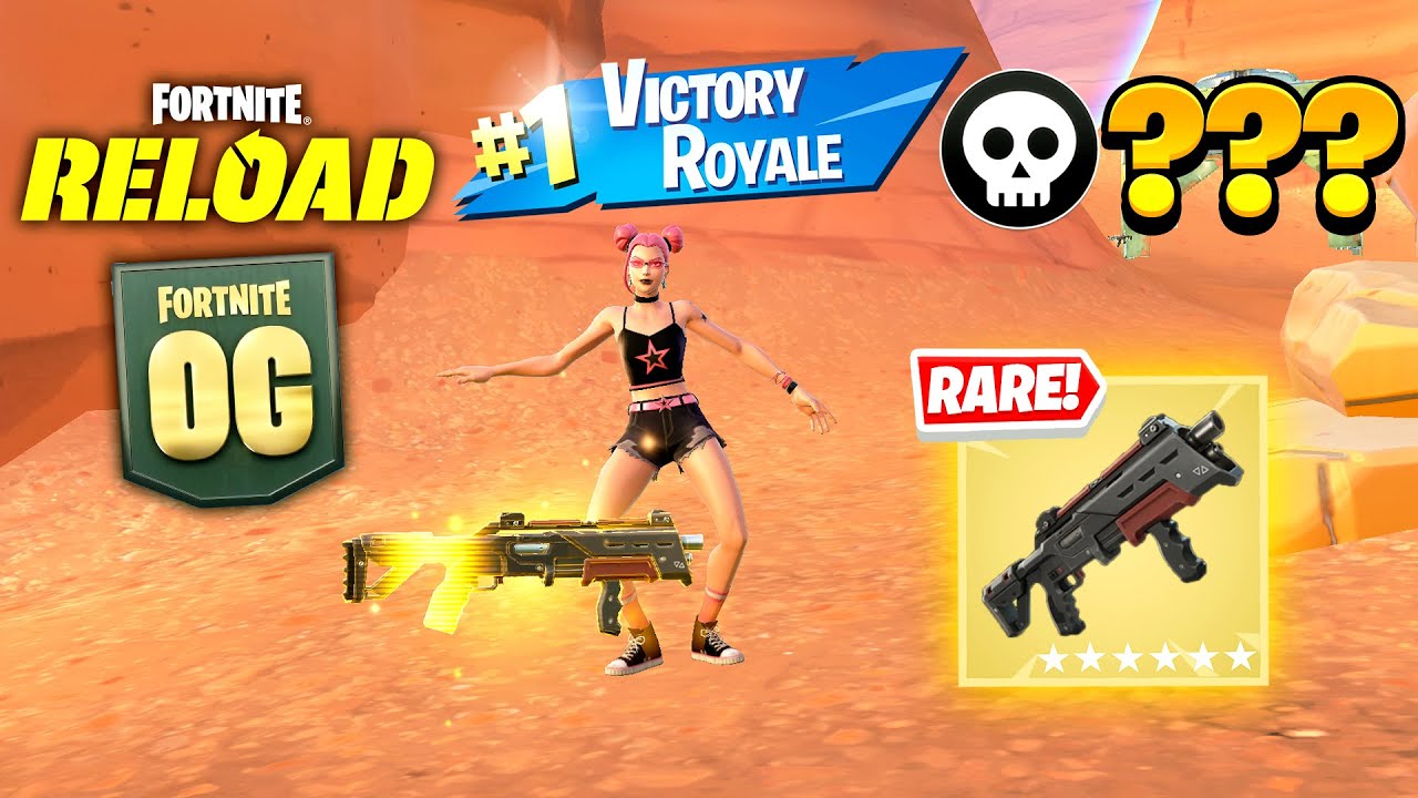 OG Fortnite Reload | High Kill Gameplay | Keyboard & Mouse