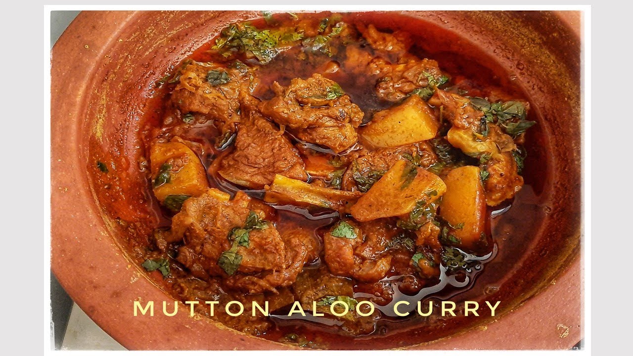 Mutton Aloo curry recipe | Mutton curry with Potatoes |  Aloo Gosh #recipestoshare #muttonrecipe.