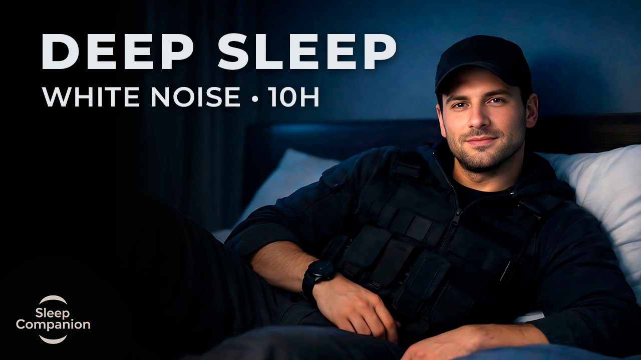 White Noise for Deep Sleep &ndash; Night Watcher (10 Hours) | Sleep Companion
