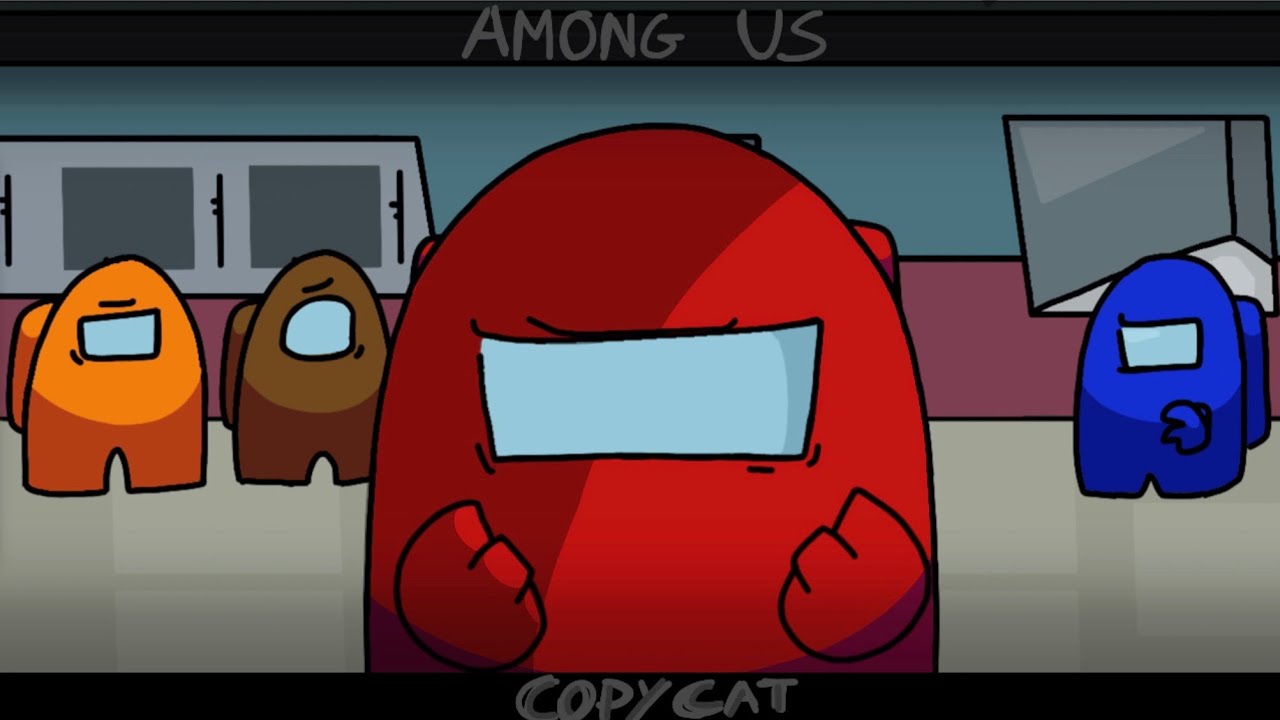 COPYCAT meme among us (flipaclip)