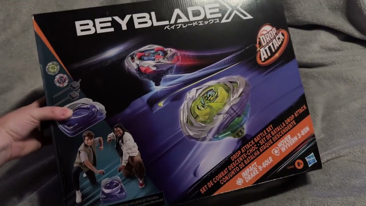 Beyblade X Hasbro Drop Attack Stadium [Unboxing & Battles]